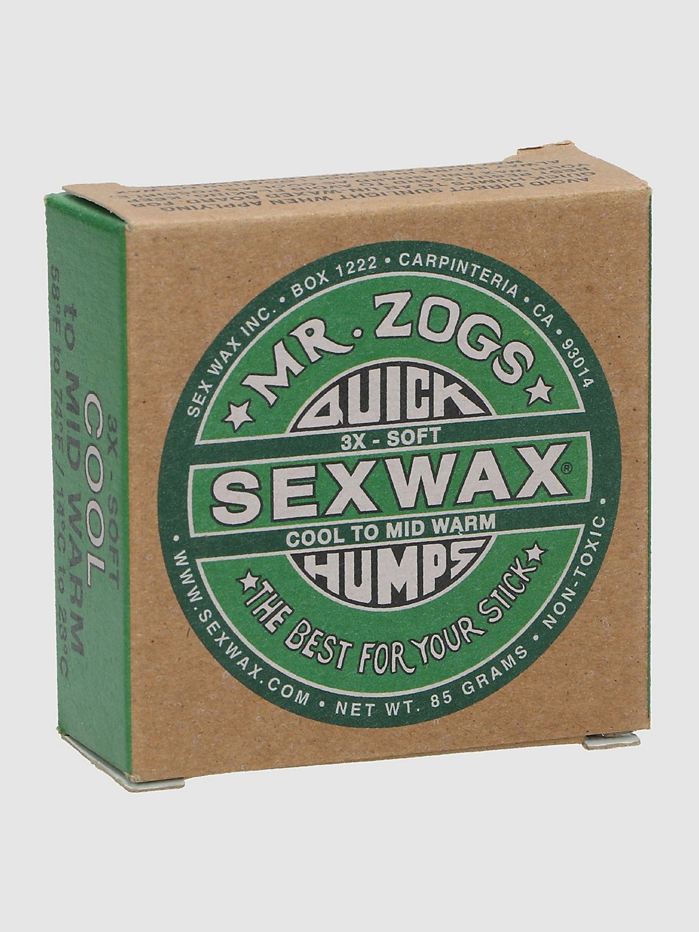Sex Wax Quick Humps green Soft green