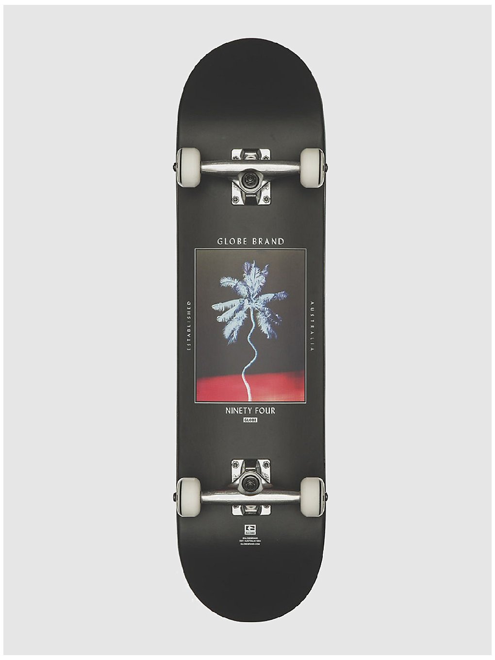 Globe G1 Palm Off 8.0 Skateboard complet noir