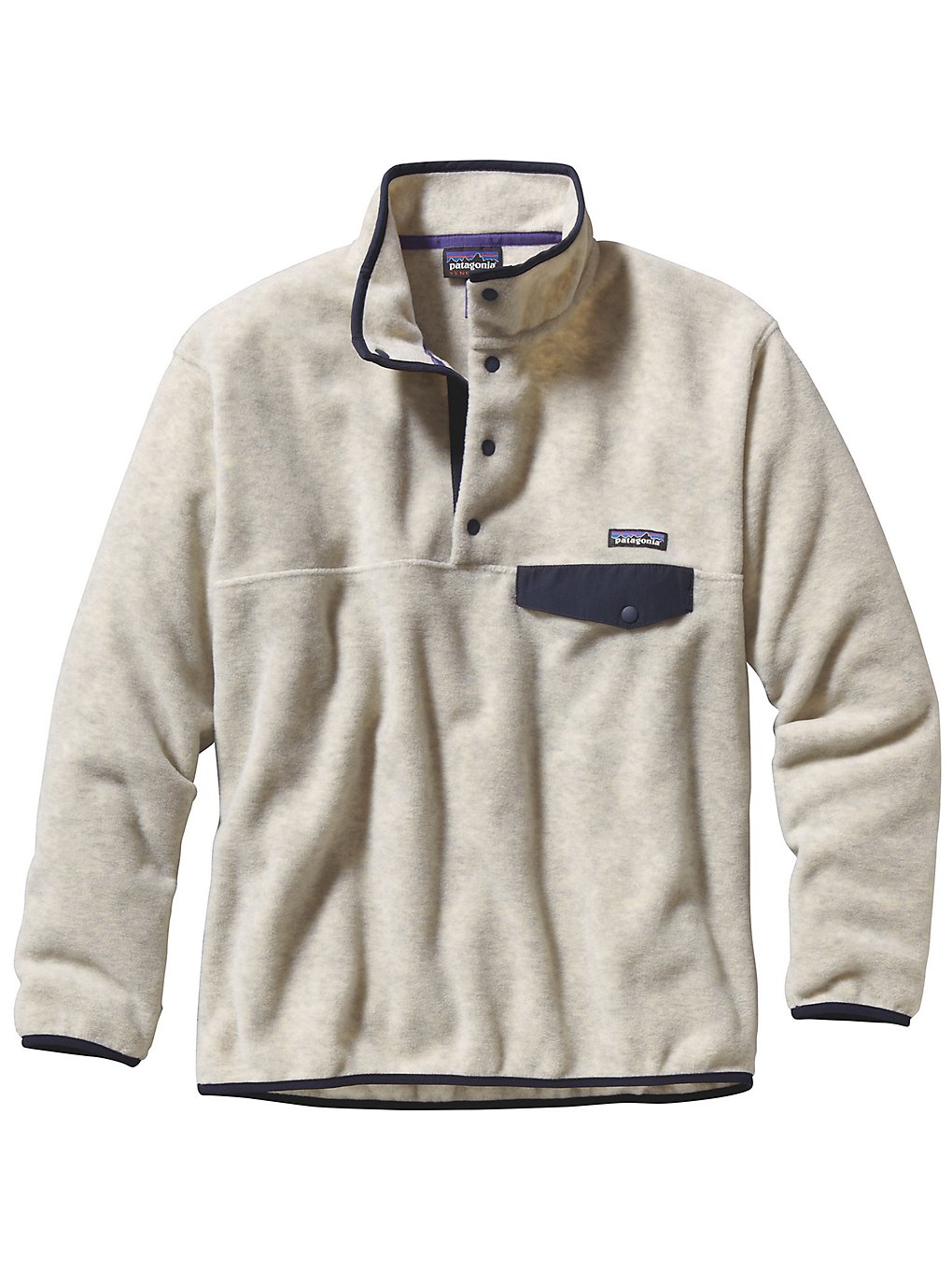 Patagonia Synch Snap-T Fleece Sweater oatmeal heather