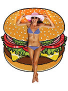 Burger Beach Handdoek