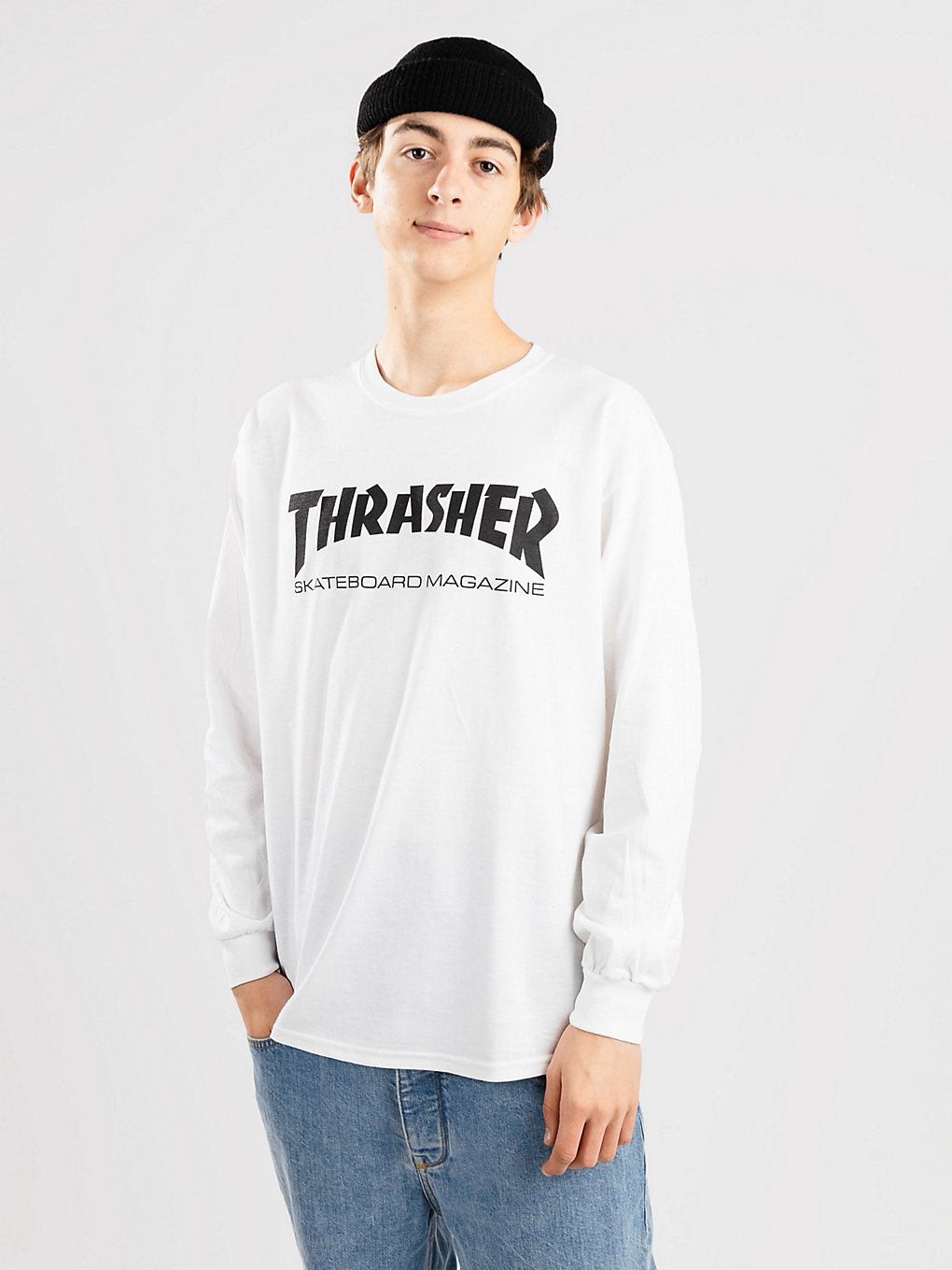 Thrasher Skate-Mag T-Shirt blanc