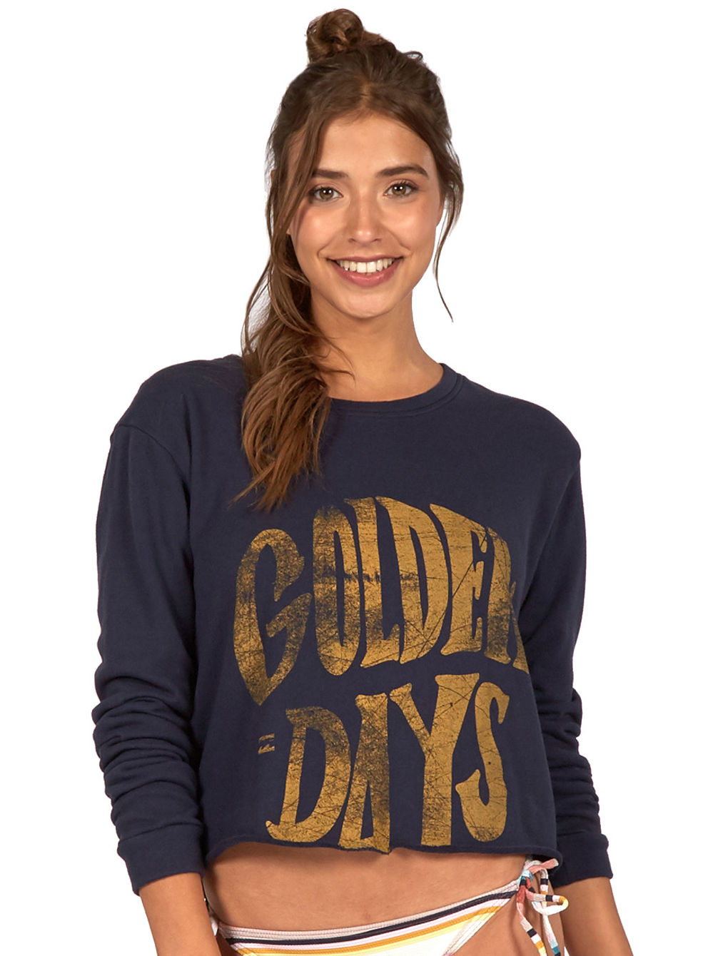 Billabong Crop Crew Sweater Billabong Crop Crew Sweater