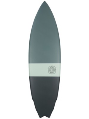 Light Truvalli Fish Epoxy Future 6' Planche de Surf gris