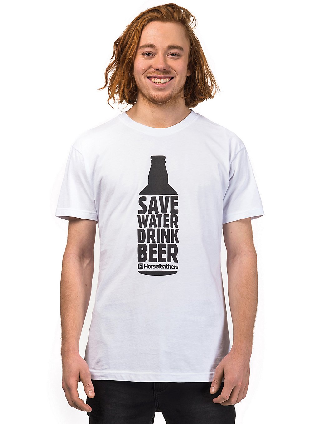 Horsefeathers Save Water T-Shirt Horsefeathers Save Water T-Shirt