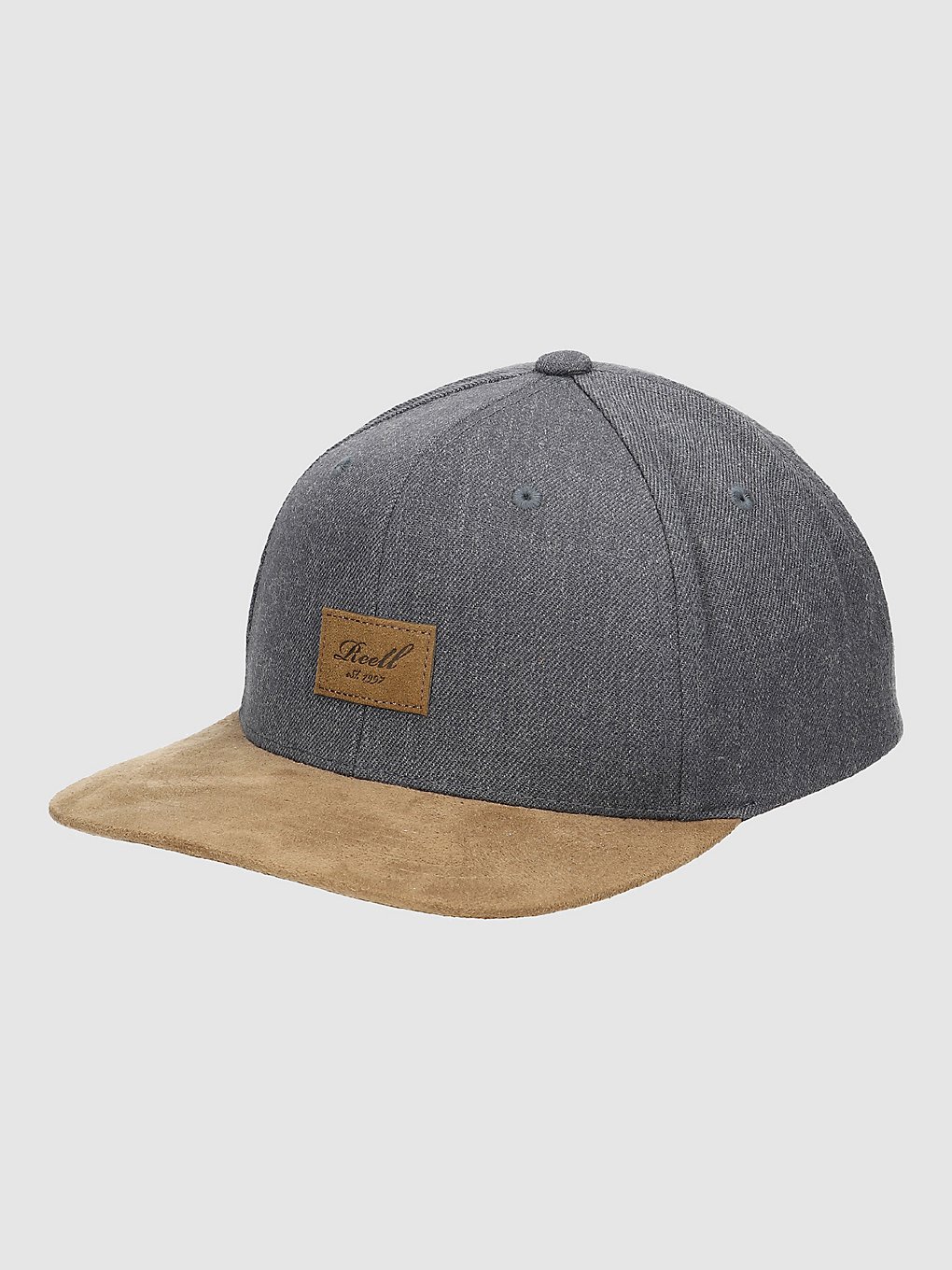 REELL Suede Casquette gris