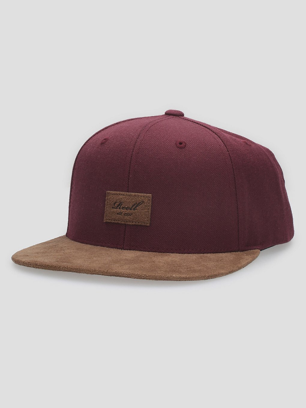 REELL Suede Casquette rouge
