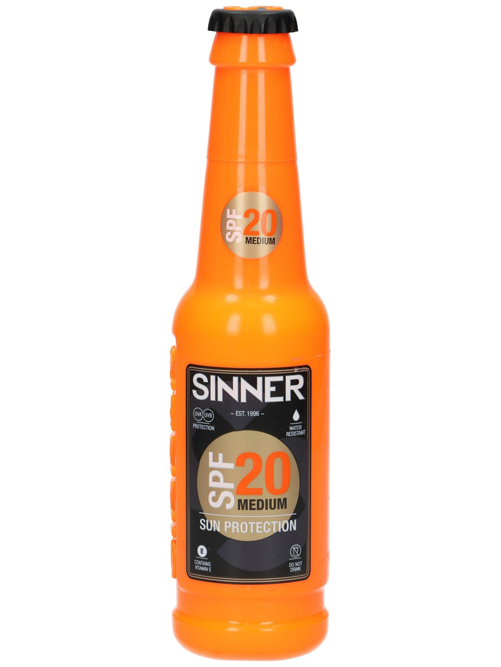Sinner UV Cream Bottle SPF 20 200ml Sonnencreme Sinner UV Cream Bottle SPF 20 200ml Sonnencreme