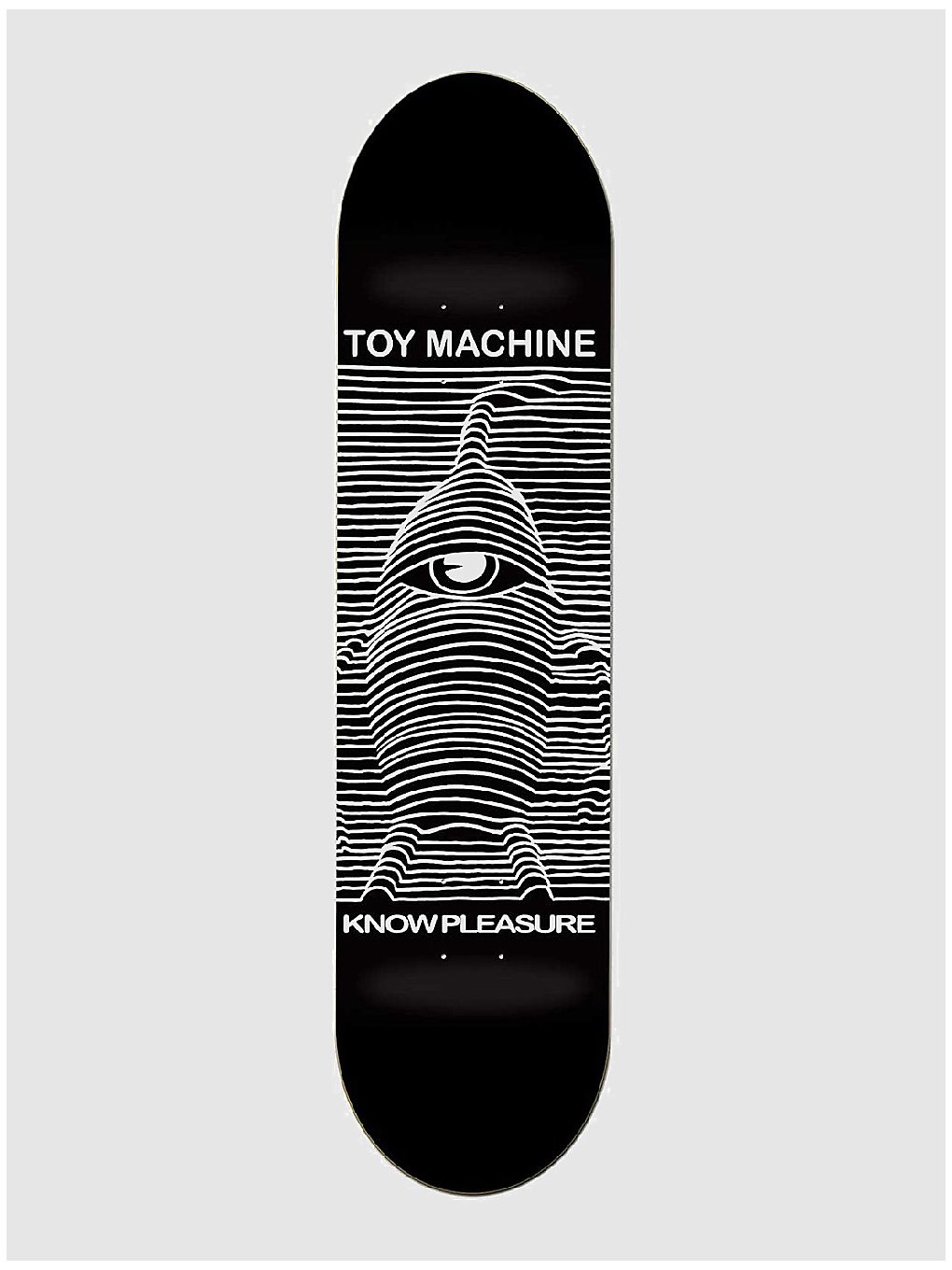 Image of Toy Machine Toy Division 8" Skateboard Deck nero