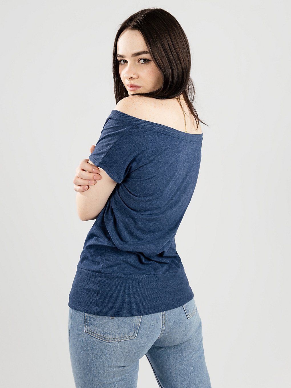 Image of Kazane Hilde T-Shirt blu
