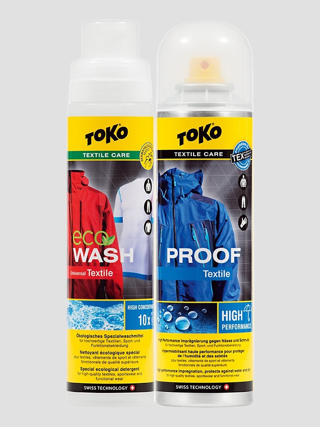 Toko Duo-Pack Textile Proof&Eco Textile Wash à motifs