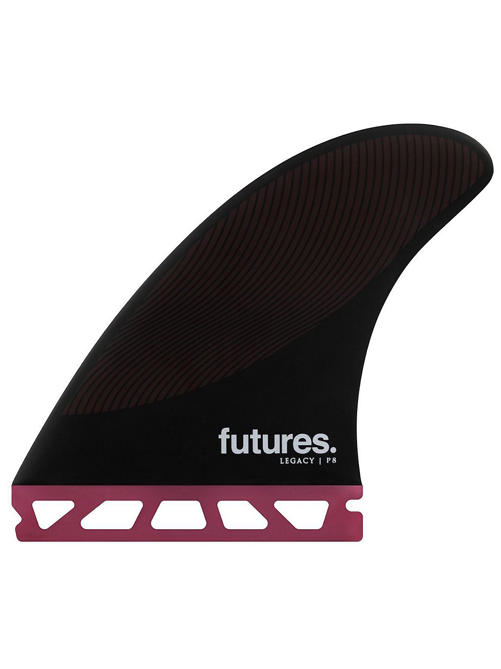 Image of Futures Fins Thruster P8 Honeycomb Pinne Set nero