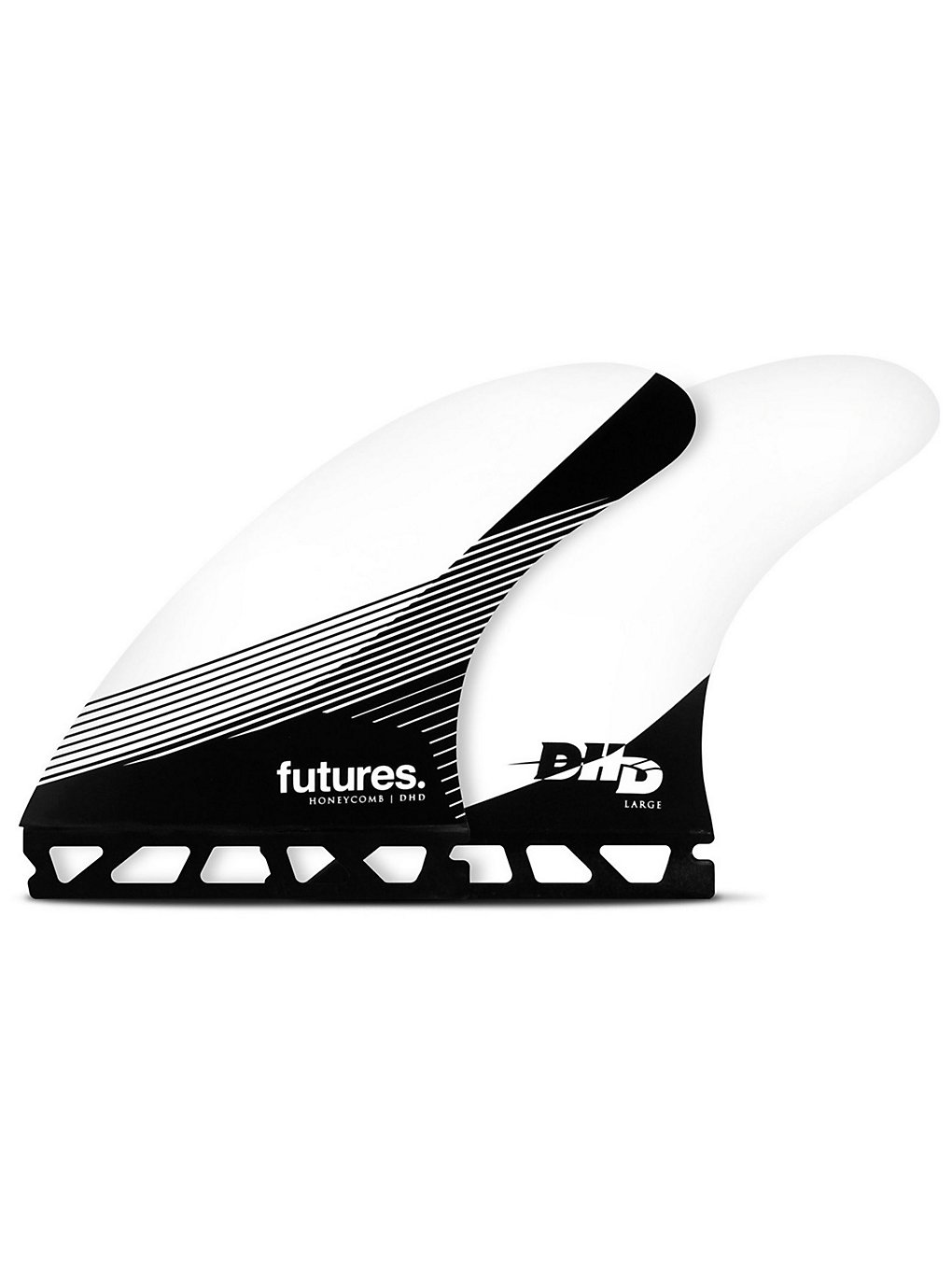 Image of Futures Fins Thruster DHD Honeycomb Pinne Set bianco