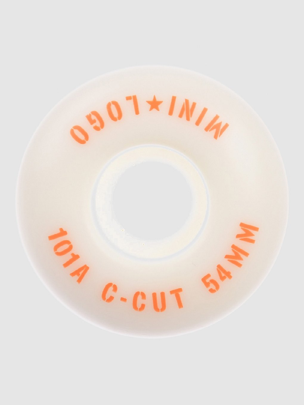 Image of Mini Logo C-Cut #3 101A 52mm Ruote bianco