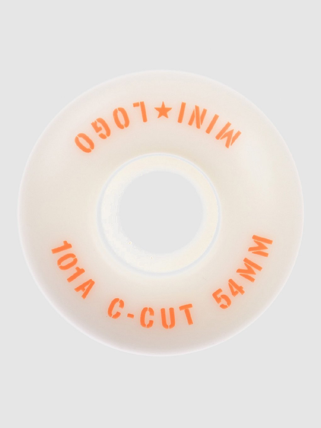 Image of Mini Logo C-Cut #3 101A 53mm Ruote bianco