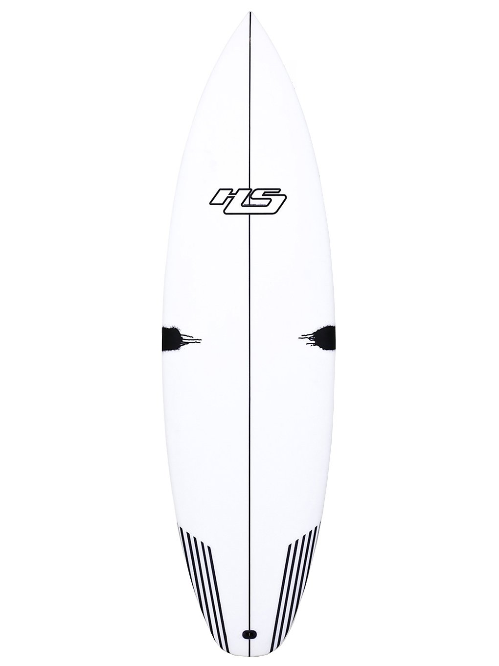 Haydenshapes White Noiz PU/Cmp Stringer Futuress 5'11 Surfboard model logo