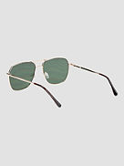 Hayes Translucent Square Aviator Sunglasses