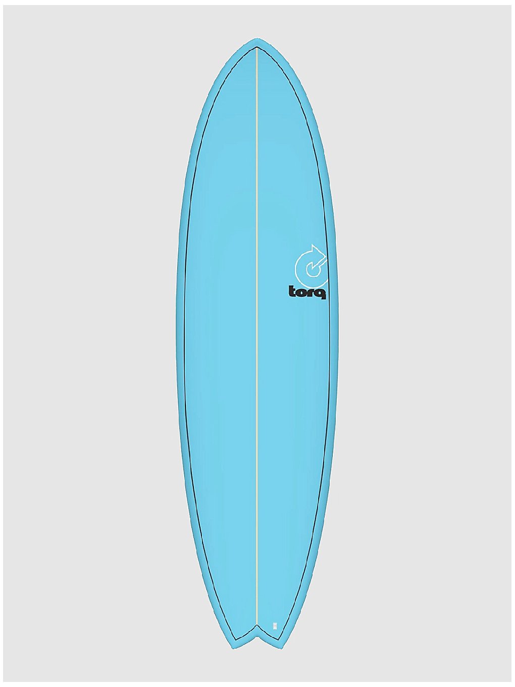 Torq Epoxy TET Fish 6'10 Planche de surf bleu