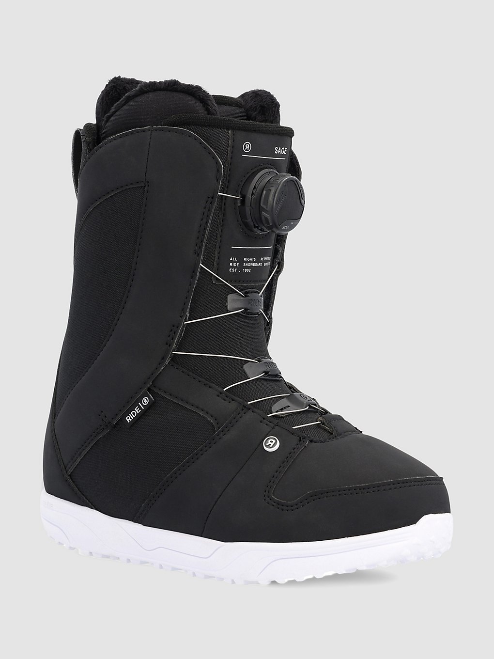 Ride Sage 2023 Boots de Snowboard noir