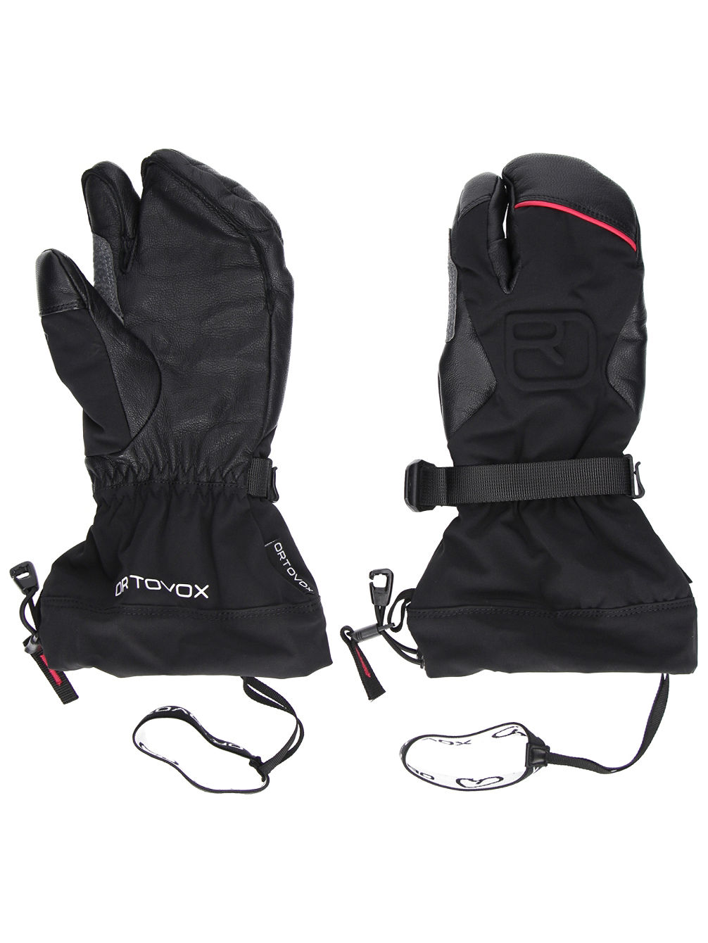 Merino Freeride 3 Finger Handsker Merino Freeride 3 Finger Handsker