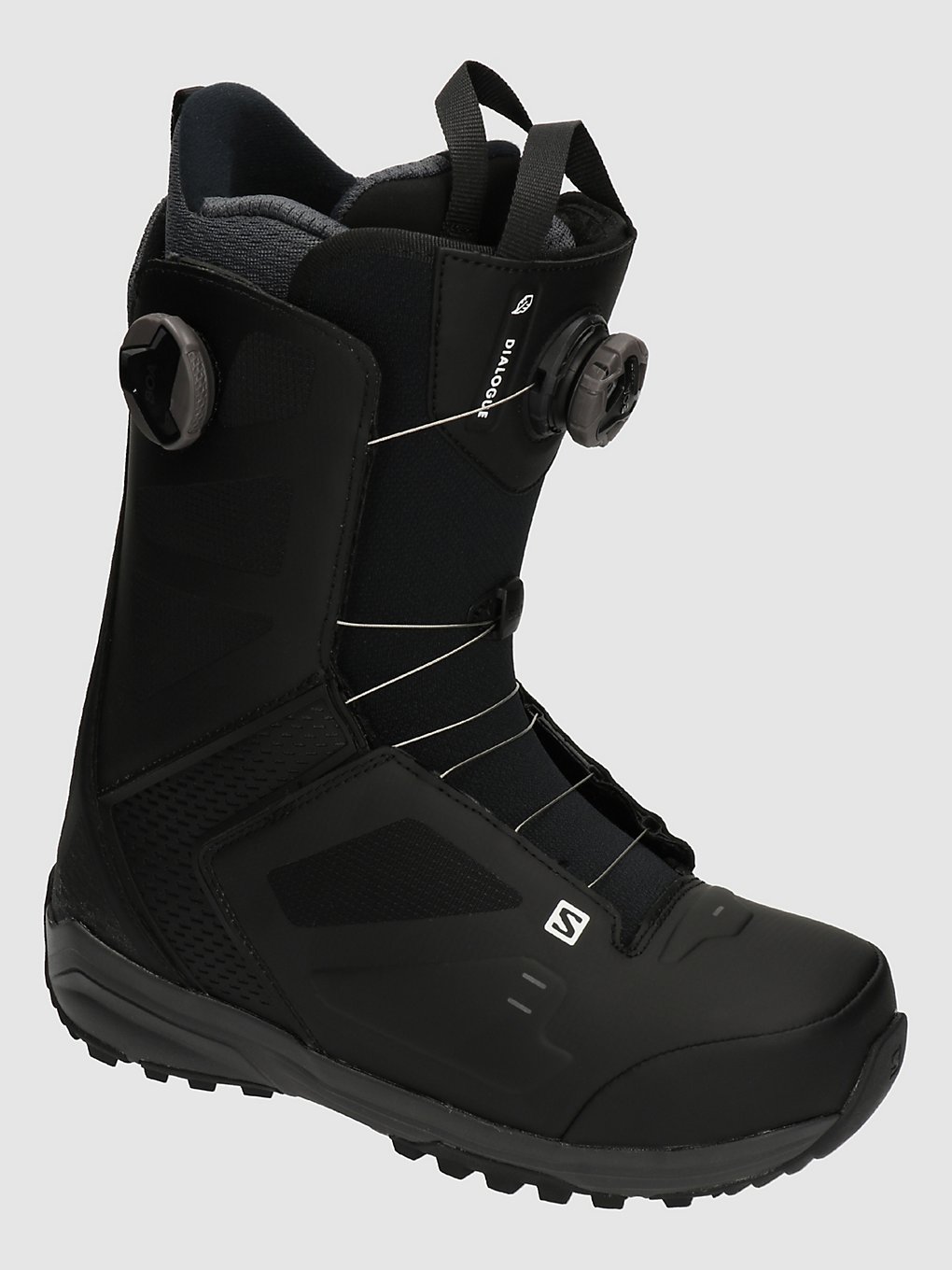 Salomon Dialogue Dual Boa 2022 Boots de snowboard noir