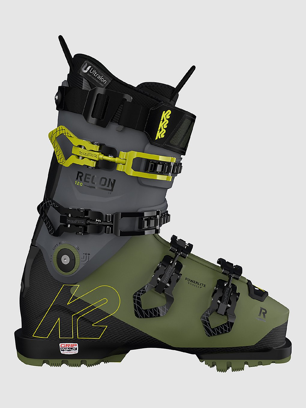 K2 Recon 120 LV Gripwalk Chaussures de Ski vert