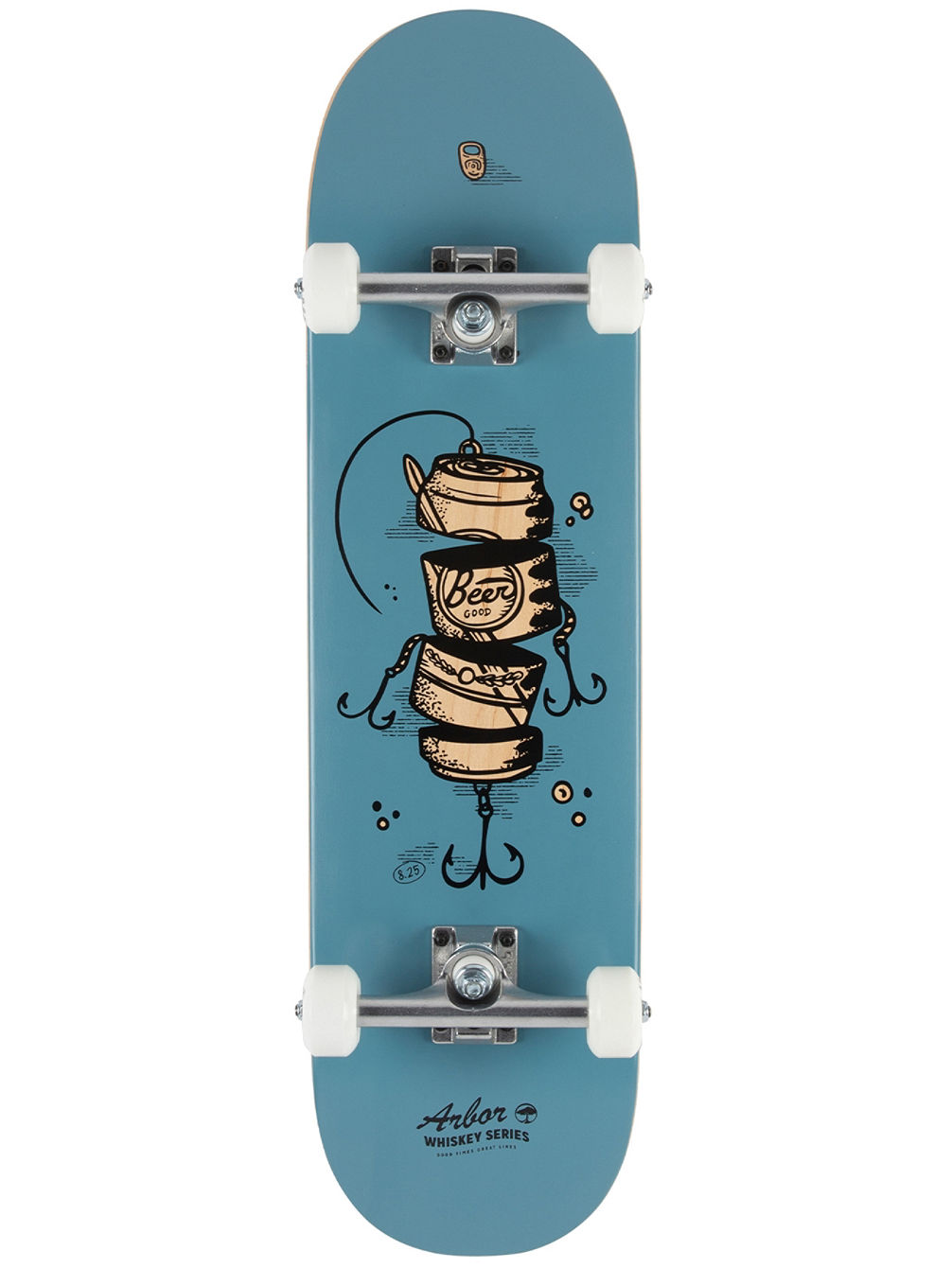 Whiskey Upcylce 8.25" Skateboard Whiskey Upcylce 8.25" Skateboard