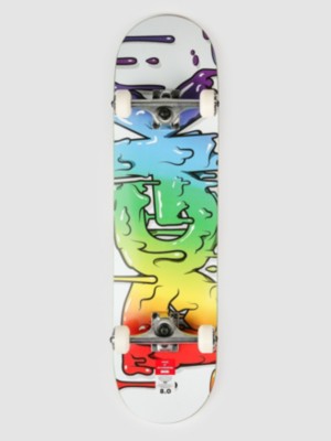 Image of DGK Wet Paint 7.5" Skateboard Completo bianco
