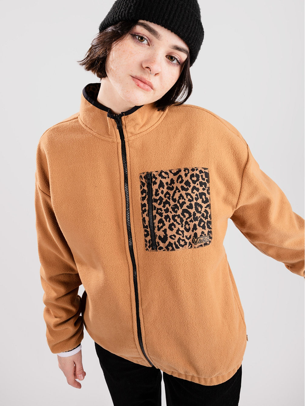 Quinn Mock Sweat à Capuche Zippé Quinn Mock Sweat à Capuche Zippé