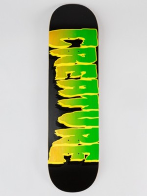 Image of Creature Logo Outline Stumps 8.25" Skateboard Deck nero