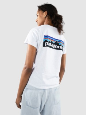 Patagonia P-6 Logo Responsibili T-Shirt white