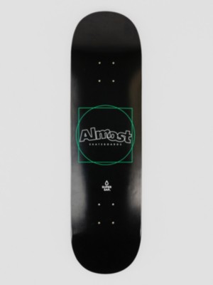 Image of Almost Greener Super Sap R7 8.5" Skateboard Deck nero