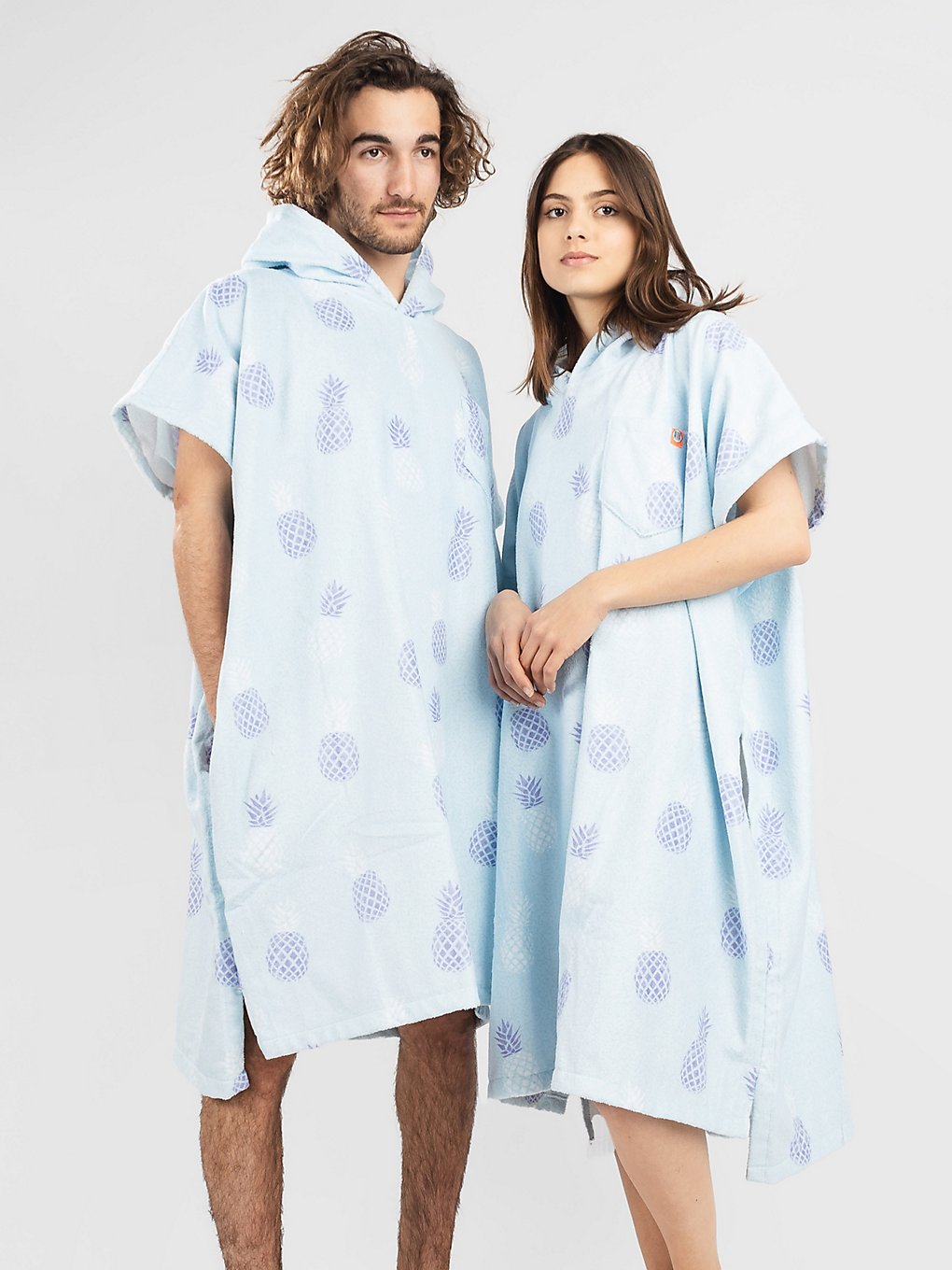 Image of After Pineapple Poncho blu