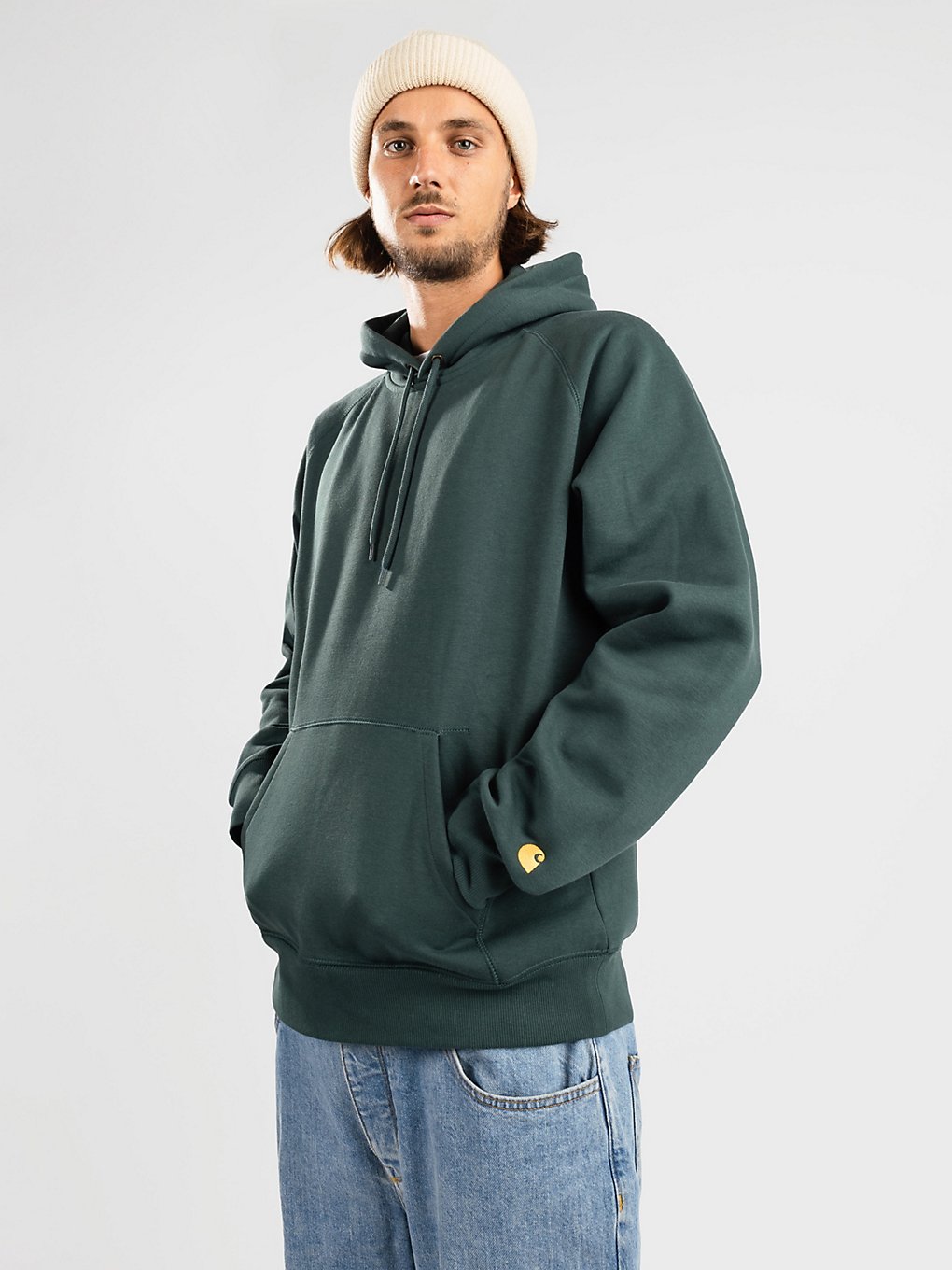 Carhartt WIP Chase Sudadera con Capucha verde product