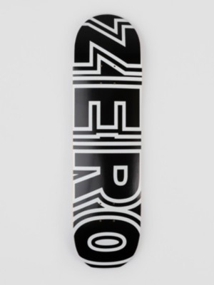 Zero Bold Black 8.5" Skateboard deck sort