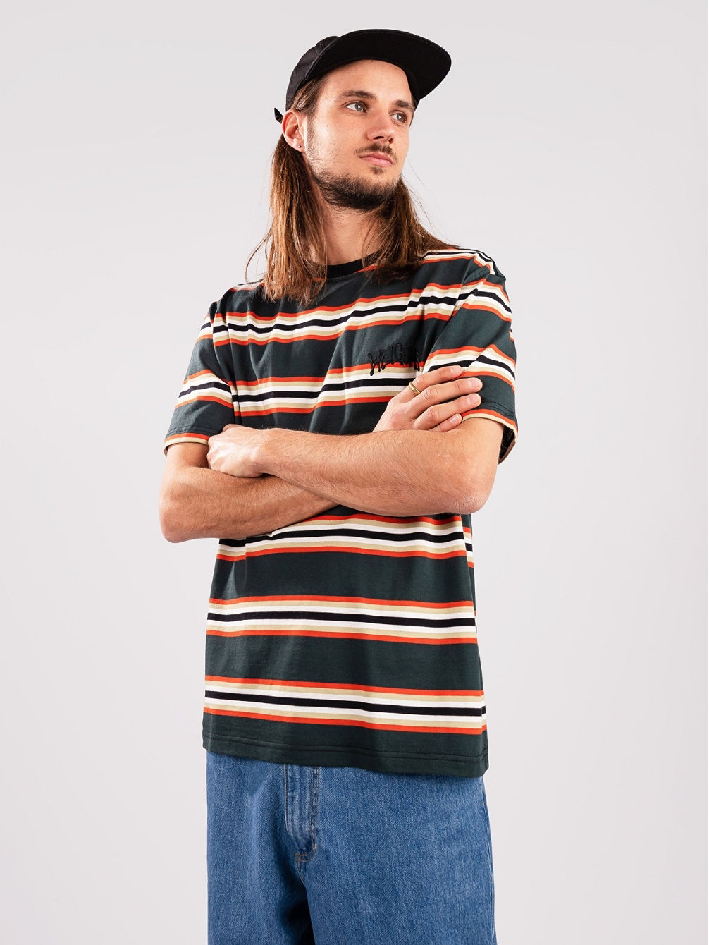 Thelema Stripe Yarn-Dyed T-shirt Thelema Stripe Yarn-Dyed T-shirt