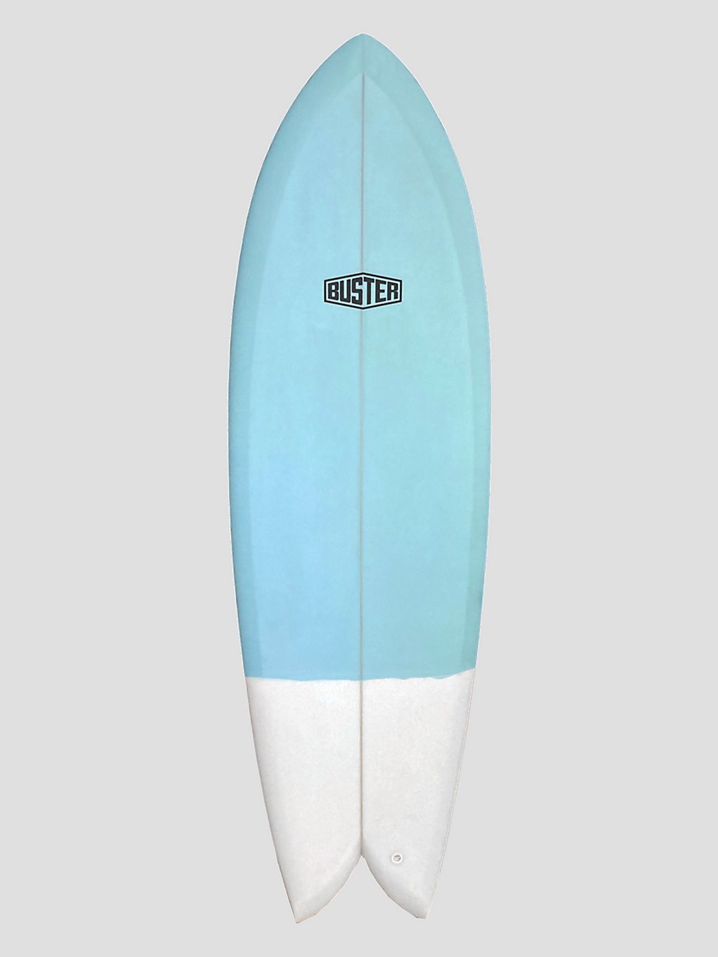 Buster 6'4 Retro Fish Surfboard blau