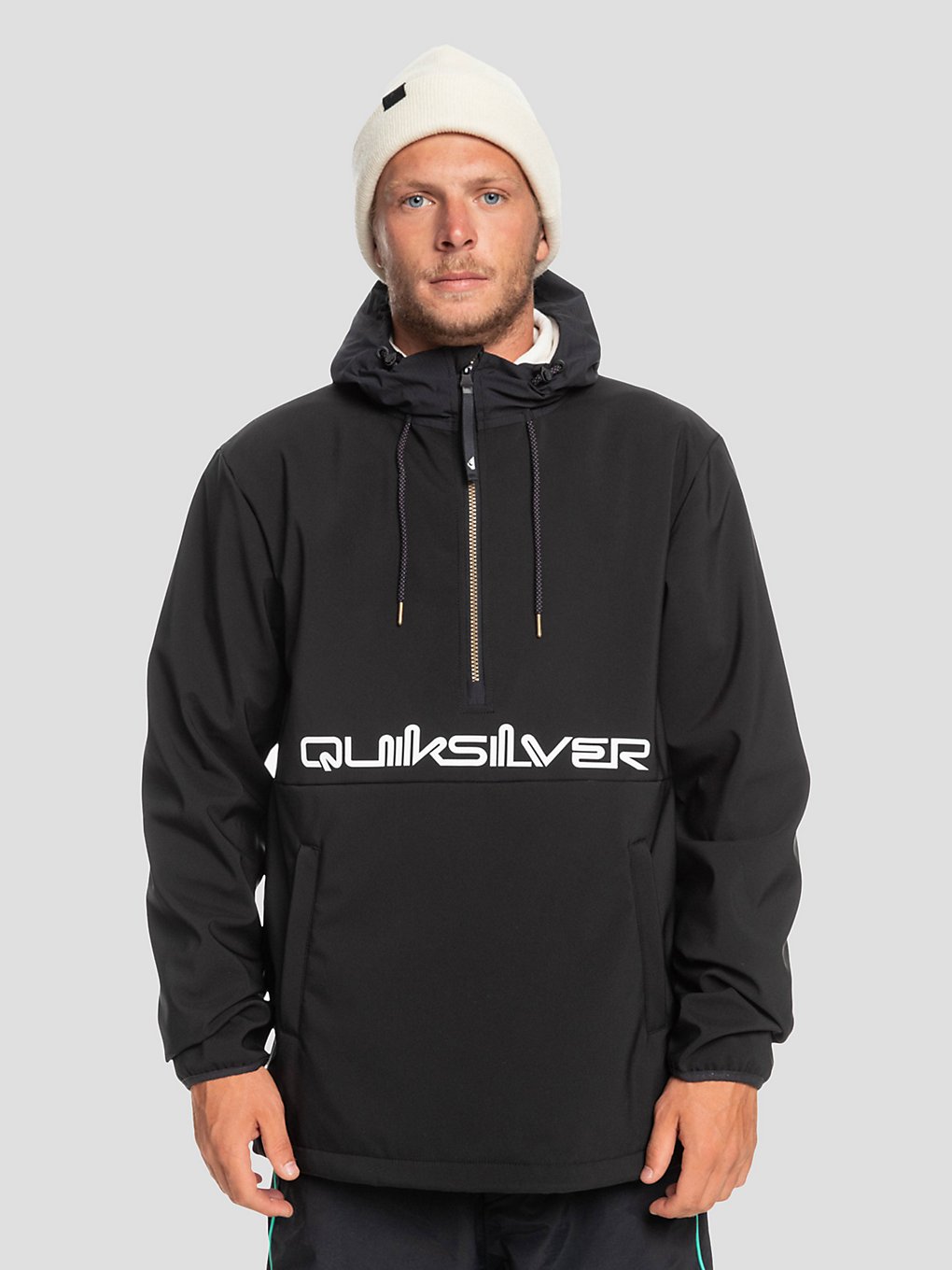 Image of Quiksilver Live For The Ride Shred Hoodie nero