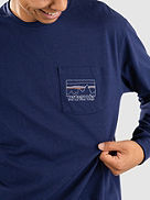 73 Skyline Pocket Responsibili Lang&aelig;rmet t-shirt