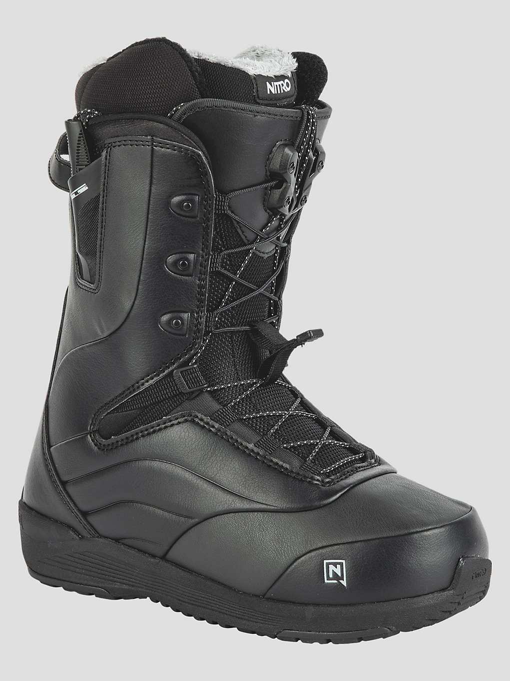 Nitro Crown TLS 2025 Boots de Snowboard noir