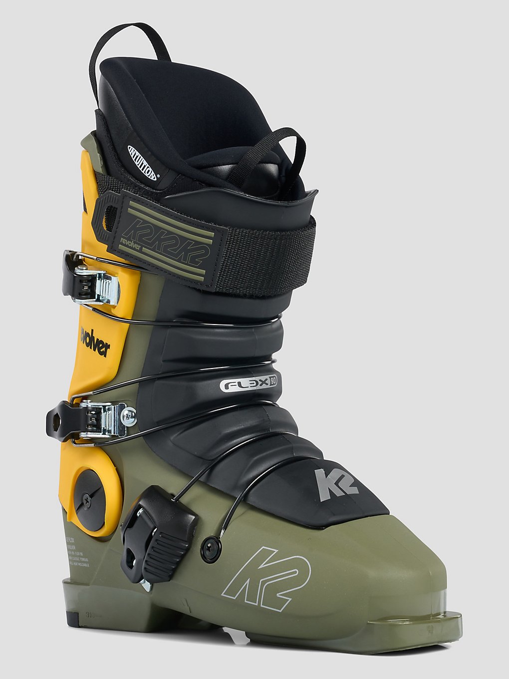 K2 FL3X Revolver 2023 Chaussures de Ski vert