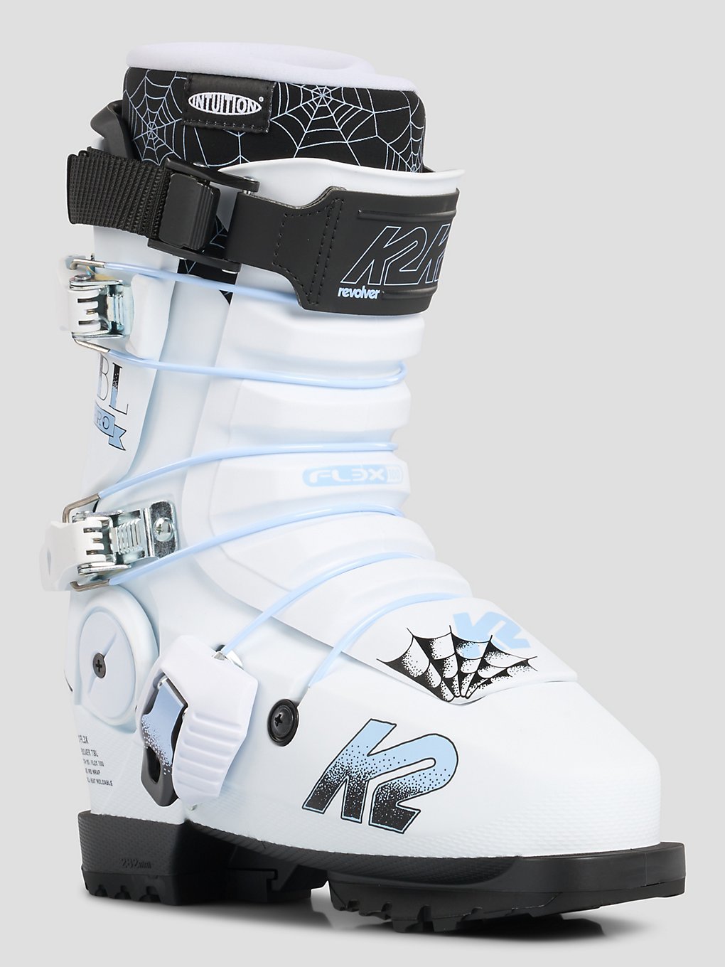 K2 FL3X Revolver TBL 2023 Chaussures de ski blanc