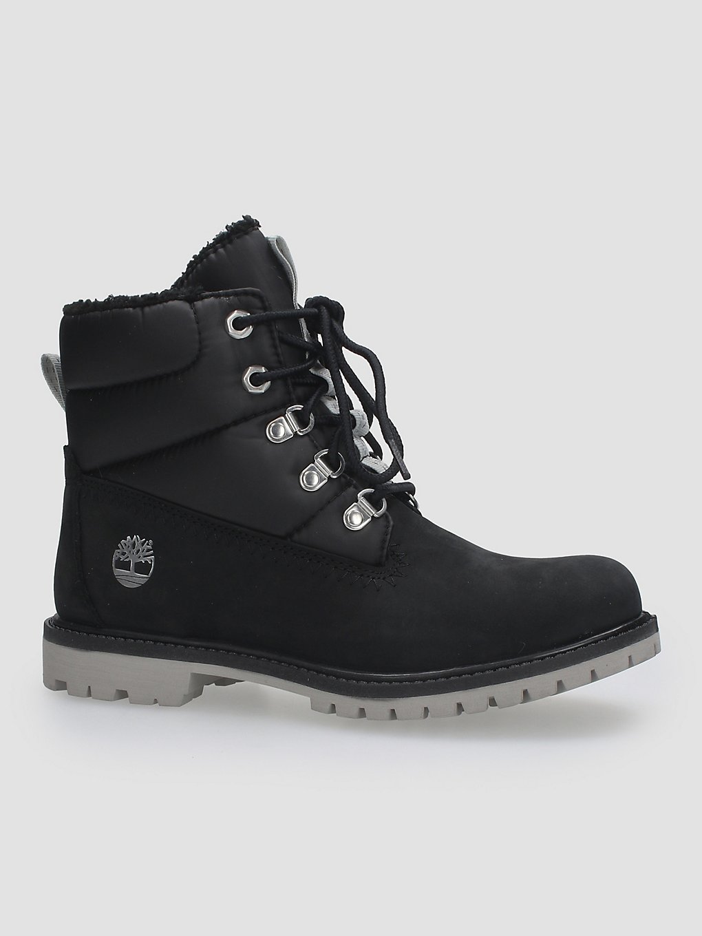 Timberland 6Inch Puffer Boots black