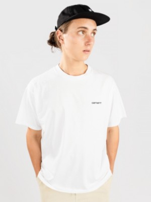 Carhartt WIP Script Embroidery T-shirt hvid