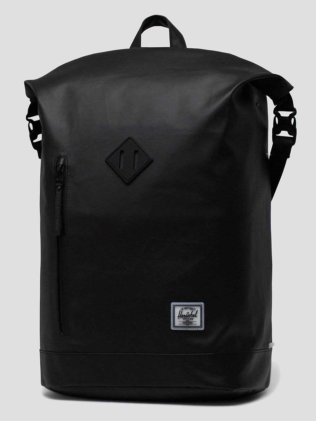 Herschel Roll Top Backpack black