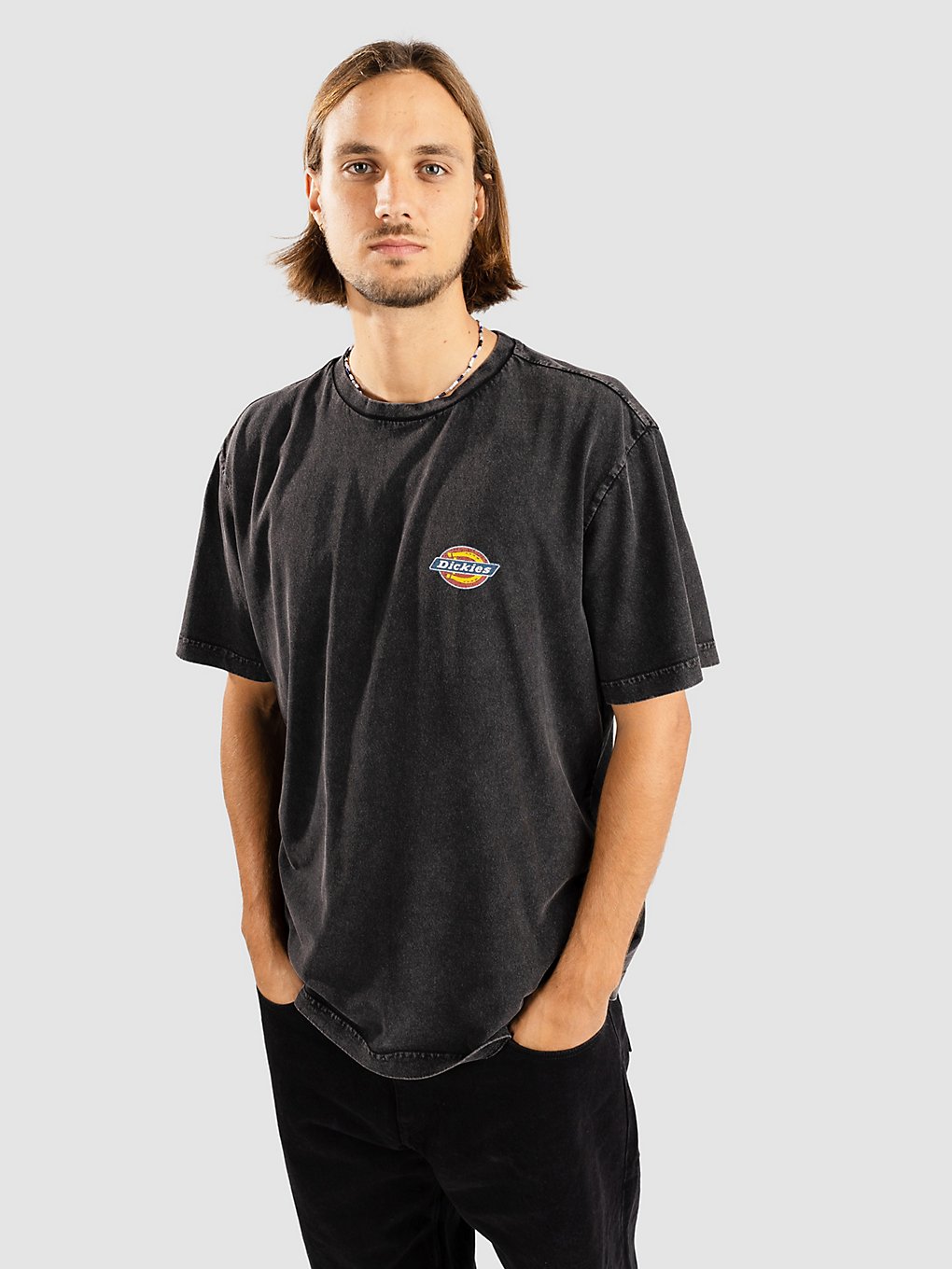 Image of Dickies Icon Washed T-Shirt nero
