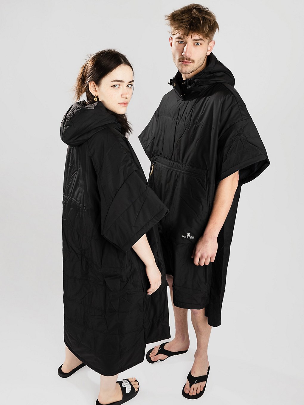Voited Outdoor Surf Poncho black