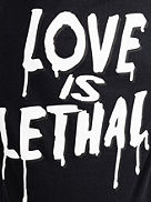 Love Is Lethal Camisa Manga Comprida