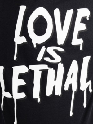 Love Is Lethal Lang&aelig;rmet t-shirt