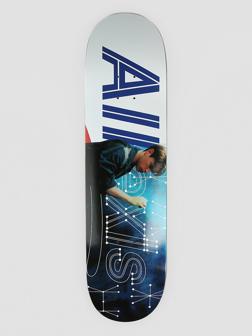 Image of Alltimers Alexis Good Will 8.25" Skateboard Deck fantasia