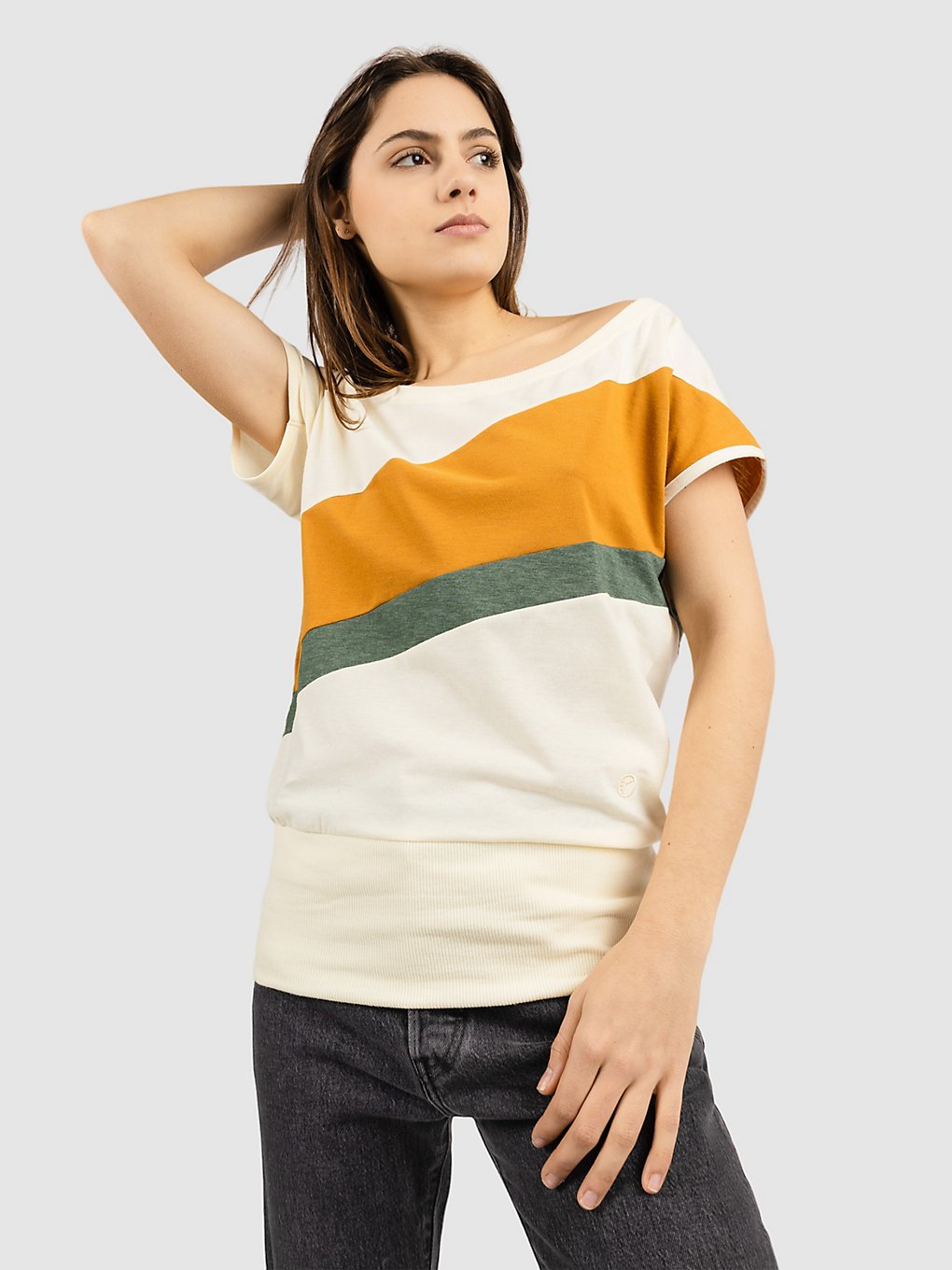 Kazane Agnetha T-Shirt à motifs
